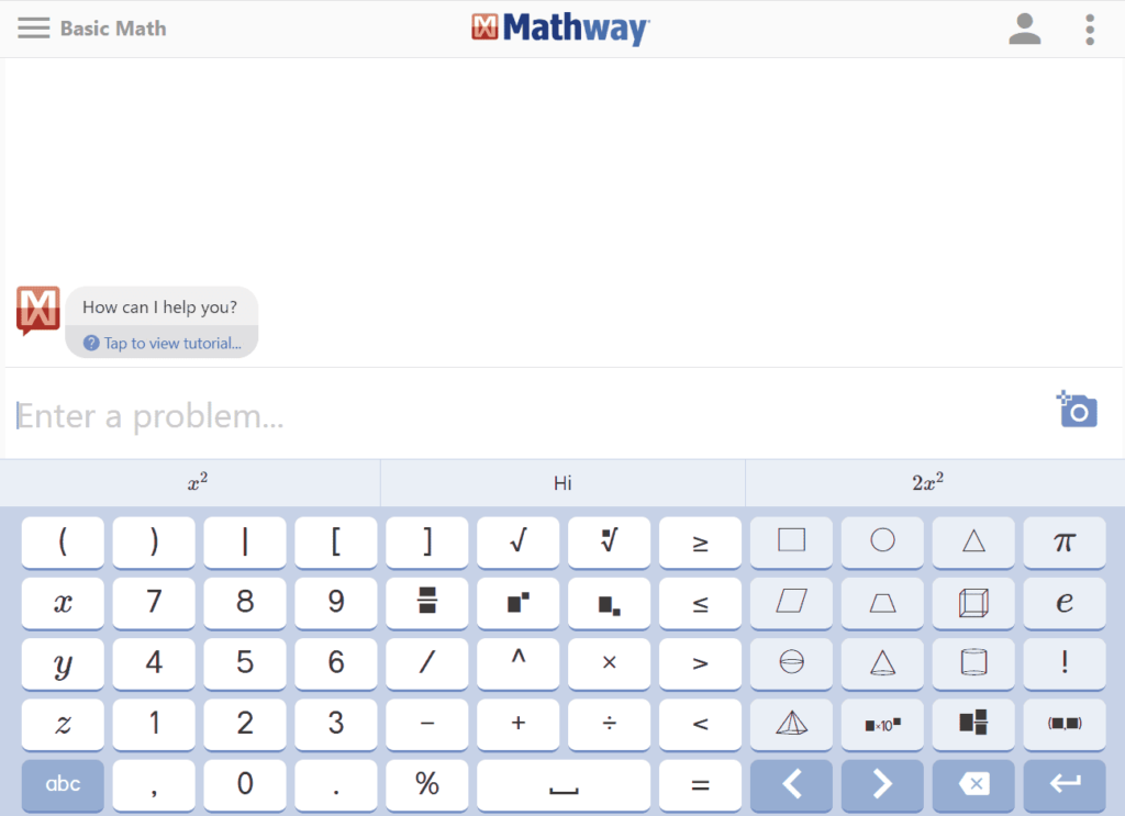 Mathway на русском